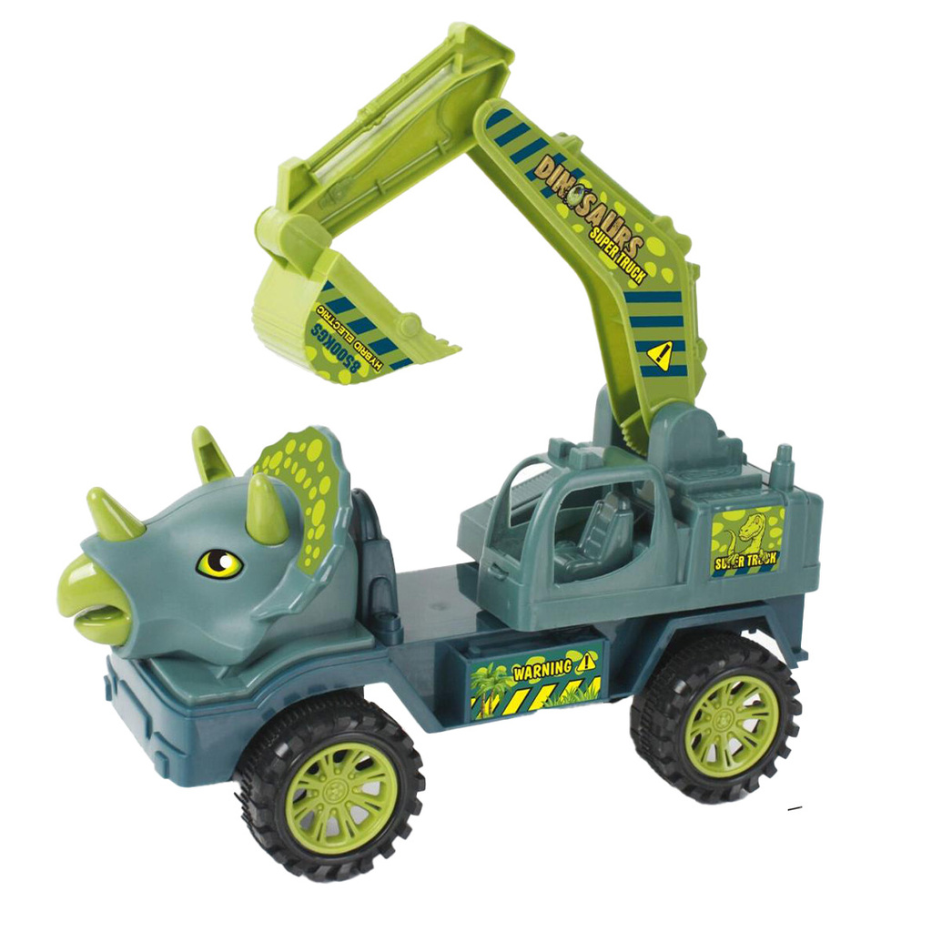 CAMION DINOSAURIO CONSTRUCCION 32 X 20 X 10 CM