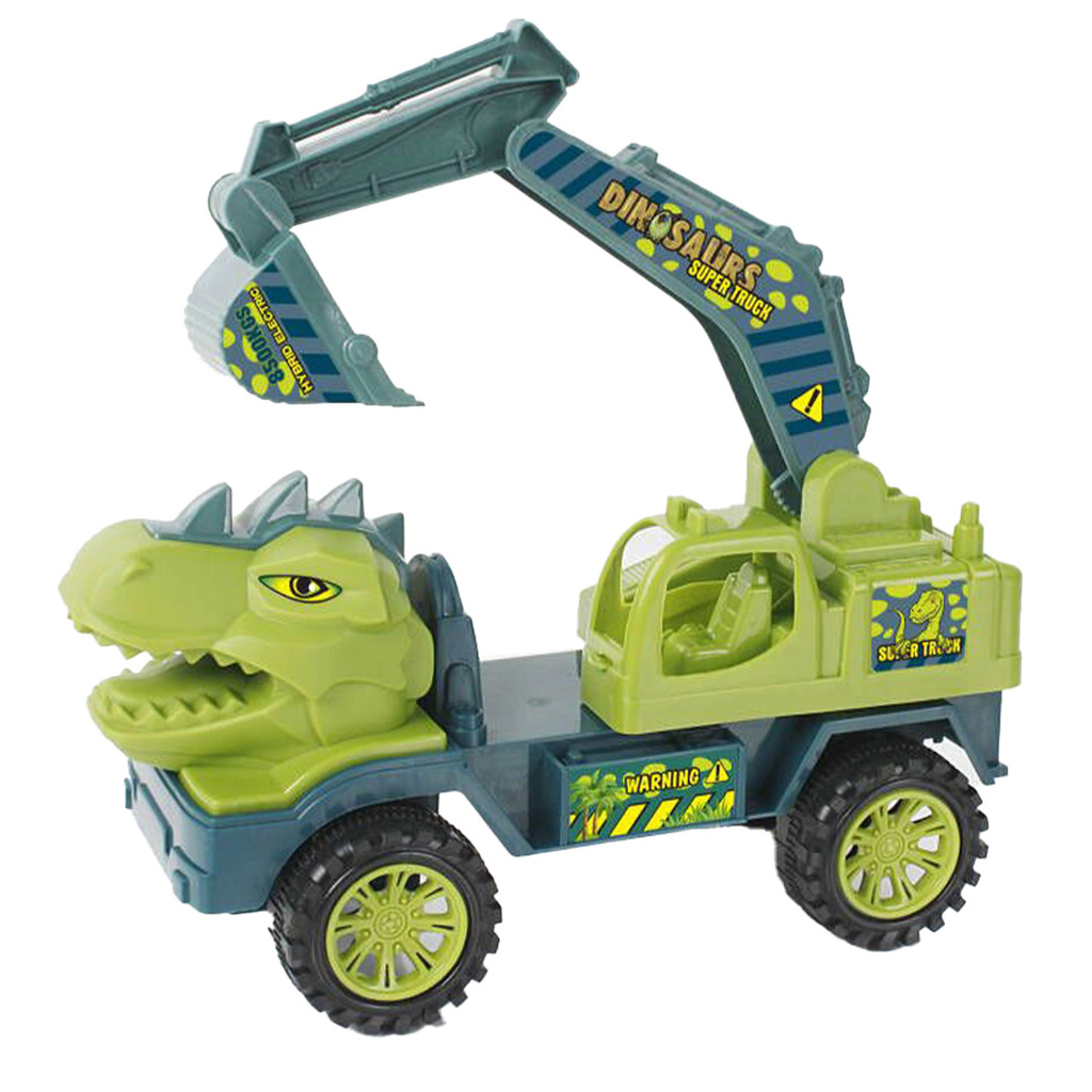 CAMION DINOSAURIO CONSTRUCCION 32 X 20 X 10 CM