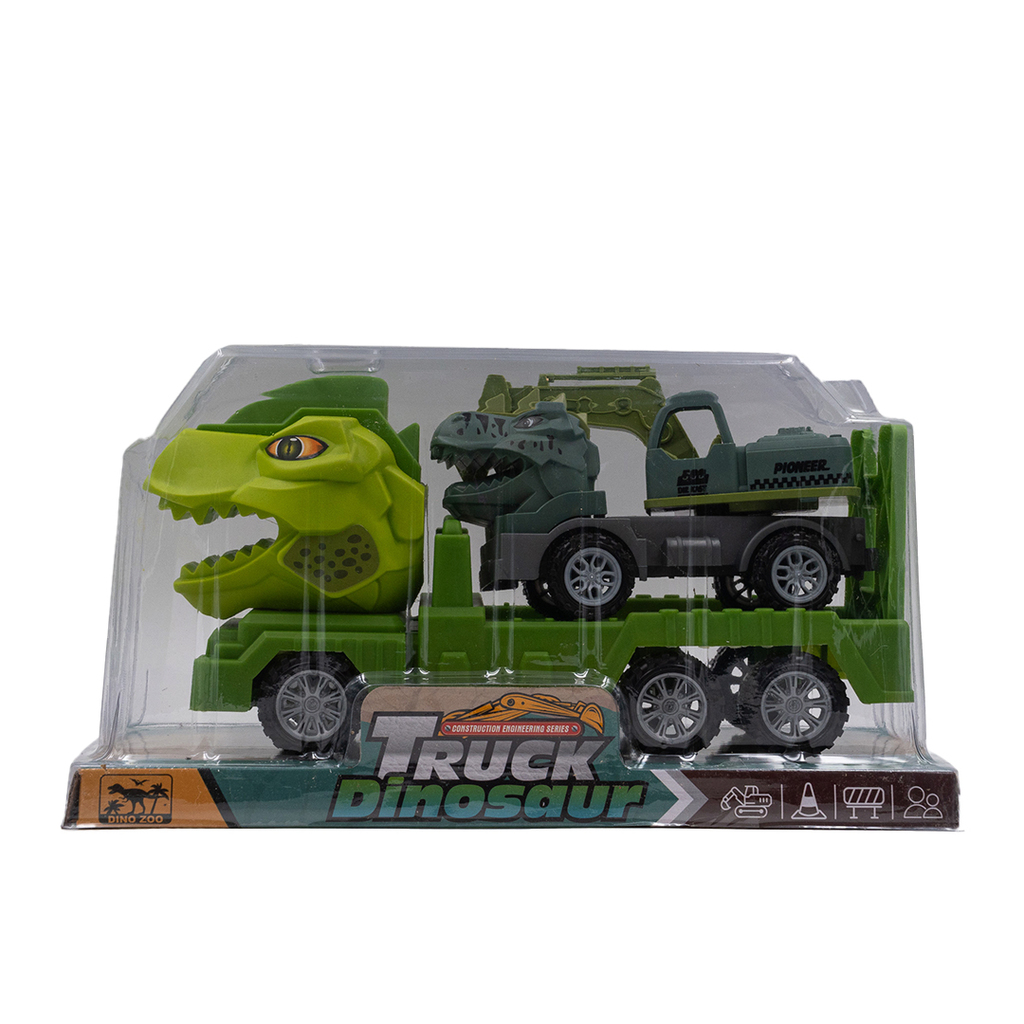CAMION DINOSAURIO CONSTRUCCION 29 X 11 X 16 CM