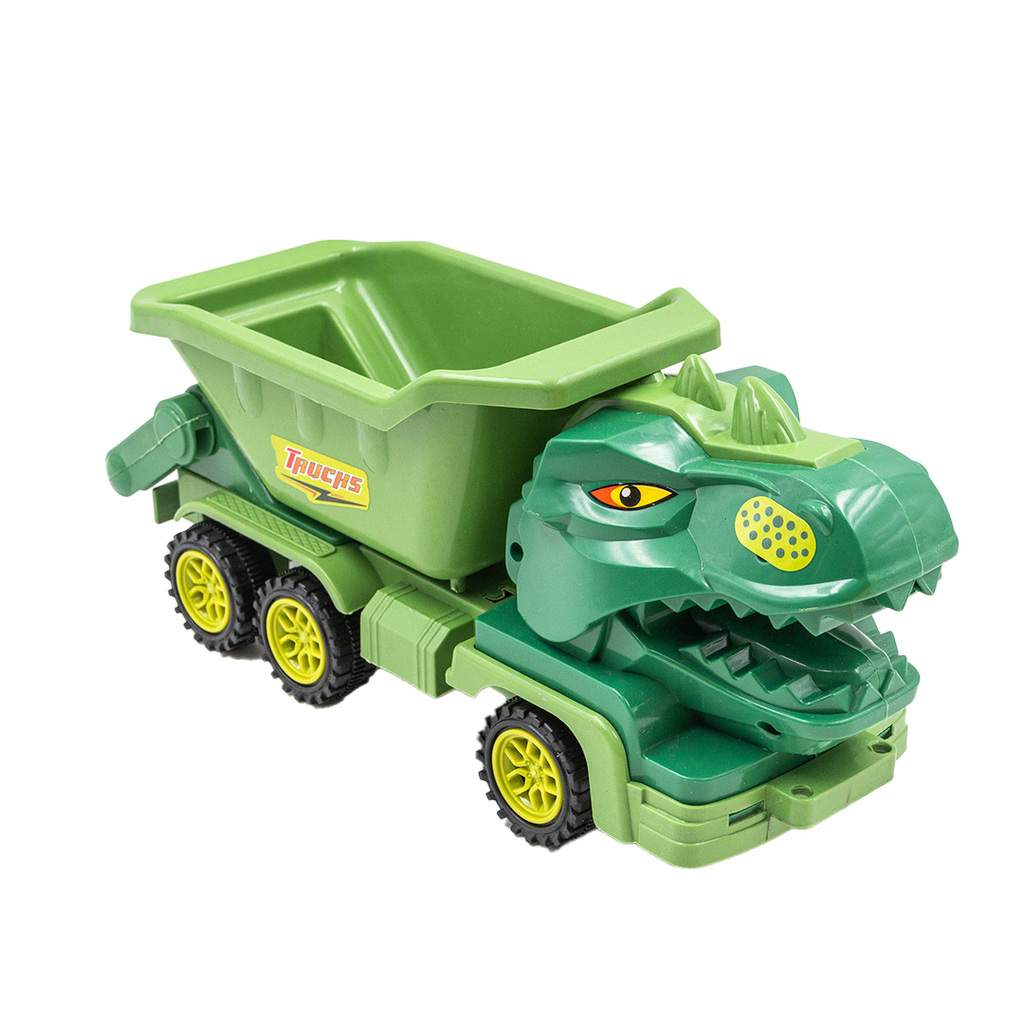 CAMION DINOSAURIO CONSTRUCCION 37 X 10 X 27,5 CM