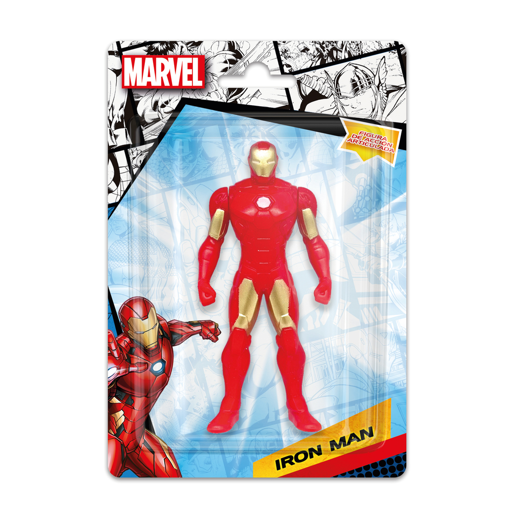 FIGURA DE ACCION IRON MAN BLISTER 4 PULGADAS