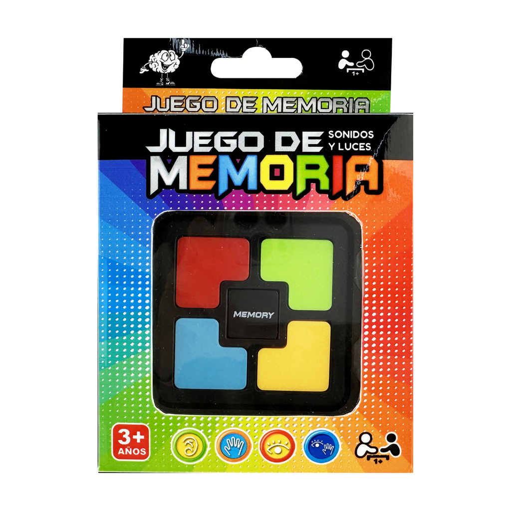 JUEGO DE LA MEMORIA 14 X 10 X 4 CM