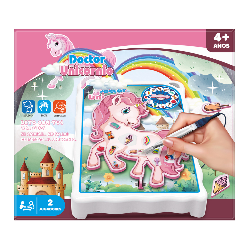 JUEGO DE MESA DOCTOR UNICORNIO 30 X 26 X 6 CM