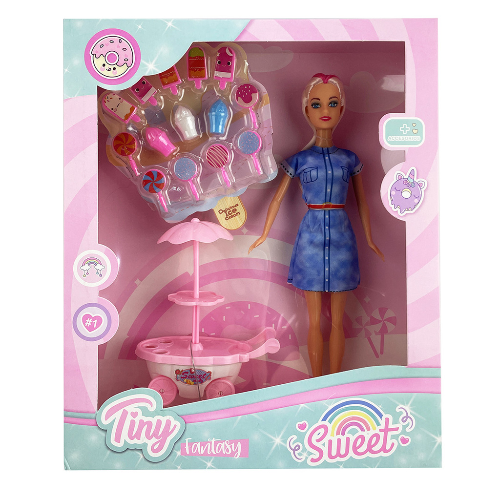 MUÑECA TINY HELADERIA