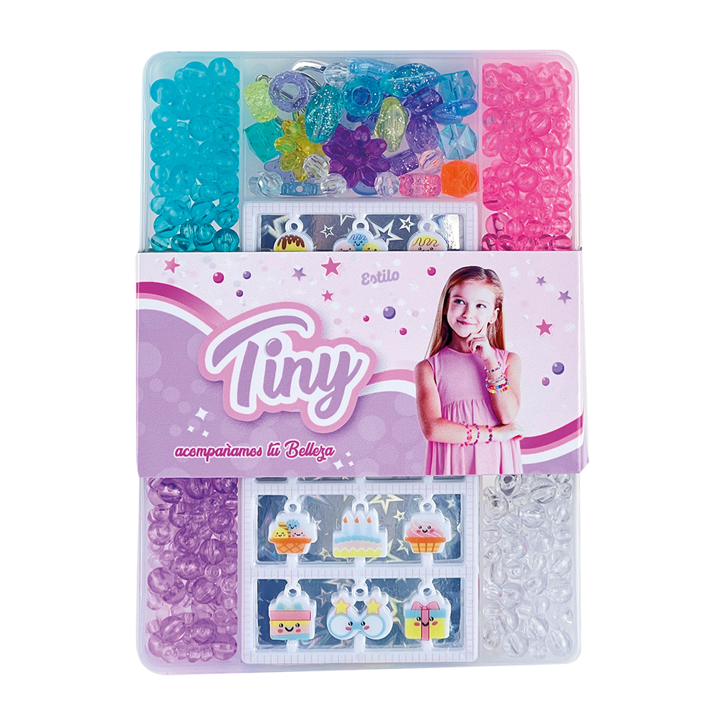 SET DE BIJOUTERIE CON CAJA PLASTICA PARA GUARDAR 221grs 13,5 X 19 X 2 CM