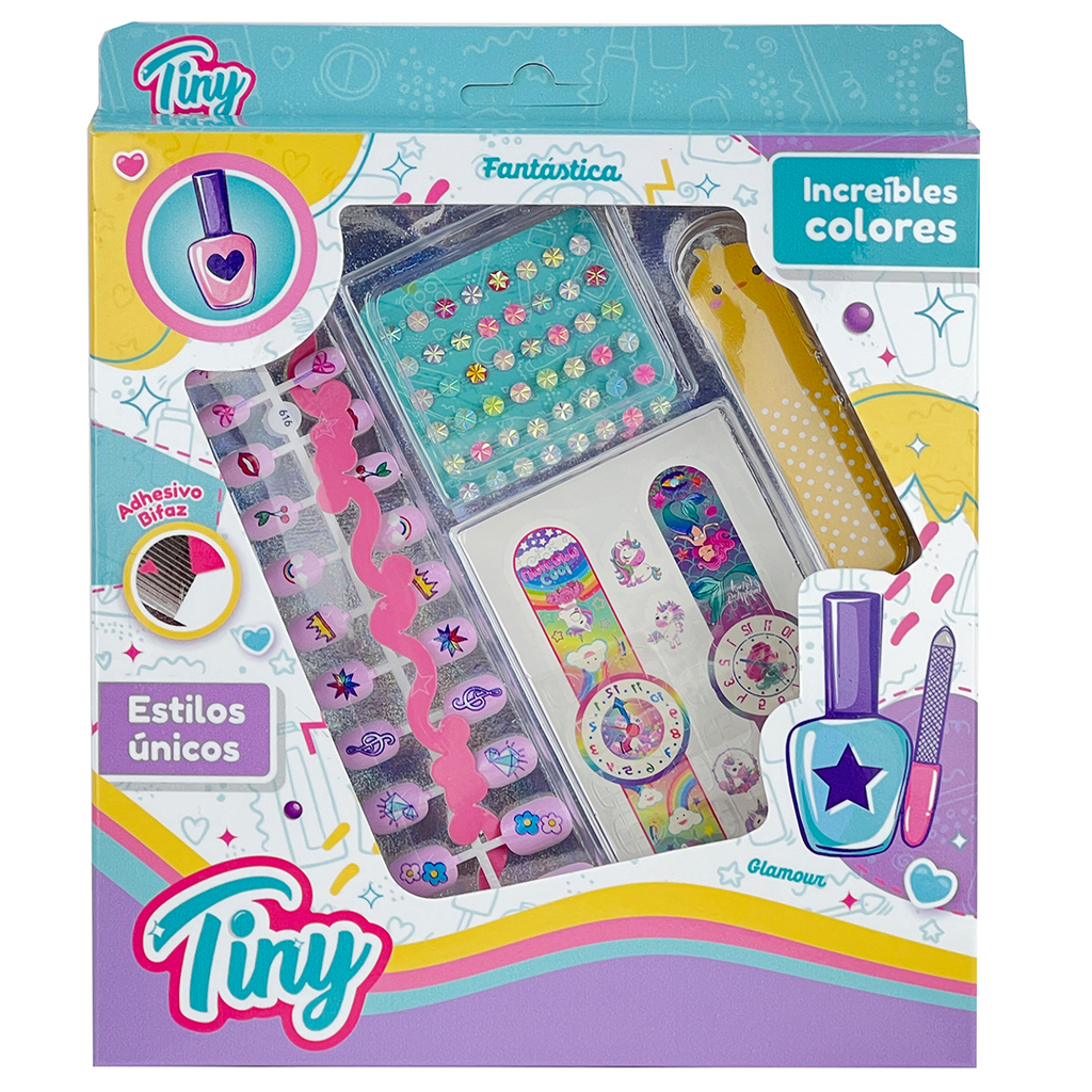 SET DE UÑAS TINY FASHION 25 X 21 X 3 CM