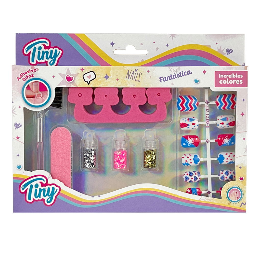SET DE UÑAS TINY FASHION 18 X 14 X 4 CM