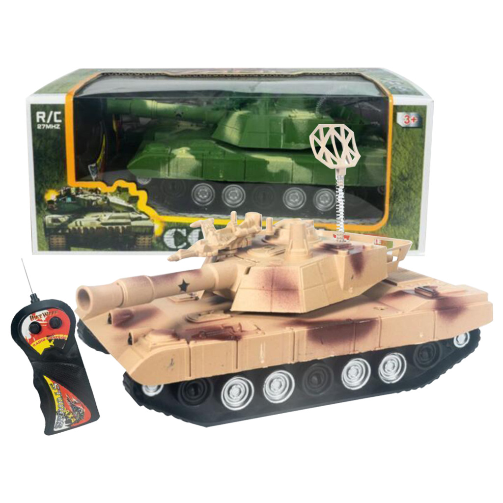 TANQUE MILITAR A RADIO CONTROL 33 X 16 X 15 CM