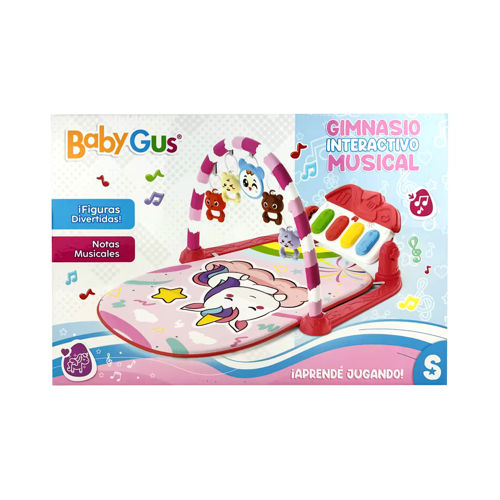 GIMNASIO INTERACTIVO BABYGUS 76 X 60 X 38 CM