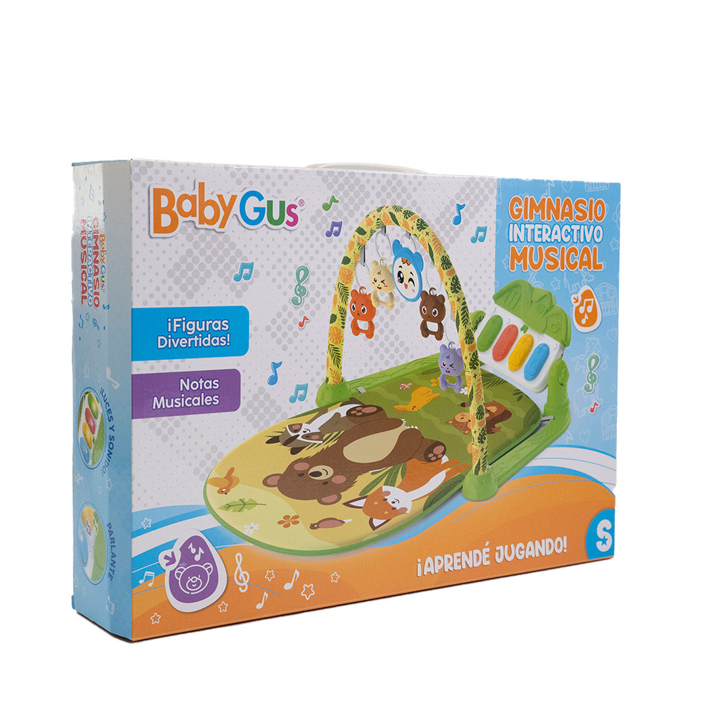 GIMNASIO INTERACTIVO BABYGUS 76 X 60 X 38 CM