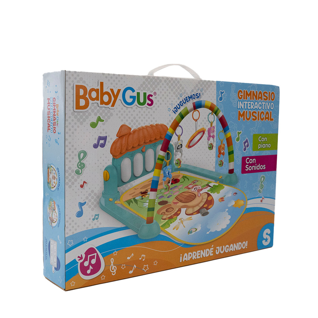 GIMNASIO INTERACTIVO BABYGUS 74 X 58 X 42 CM