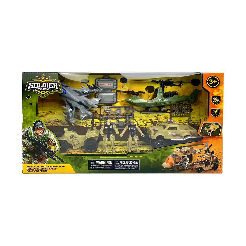MEGA SET SUPER SOLDADOS 50 X 29 X 11 CM