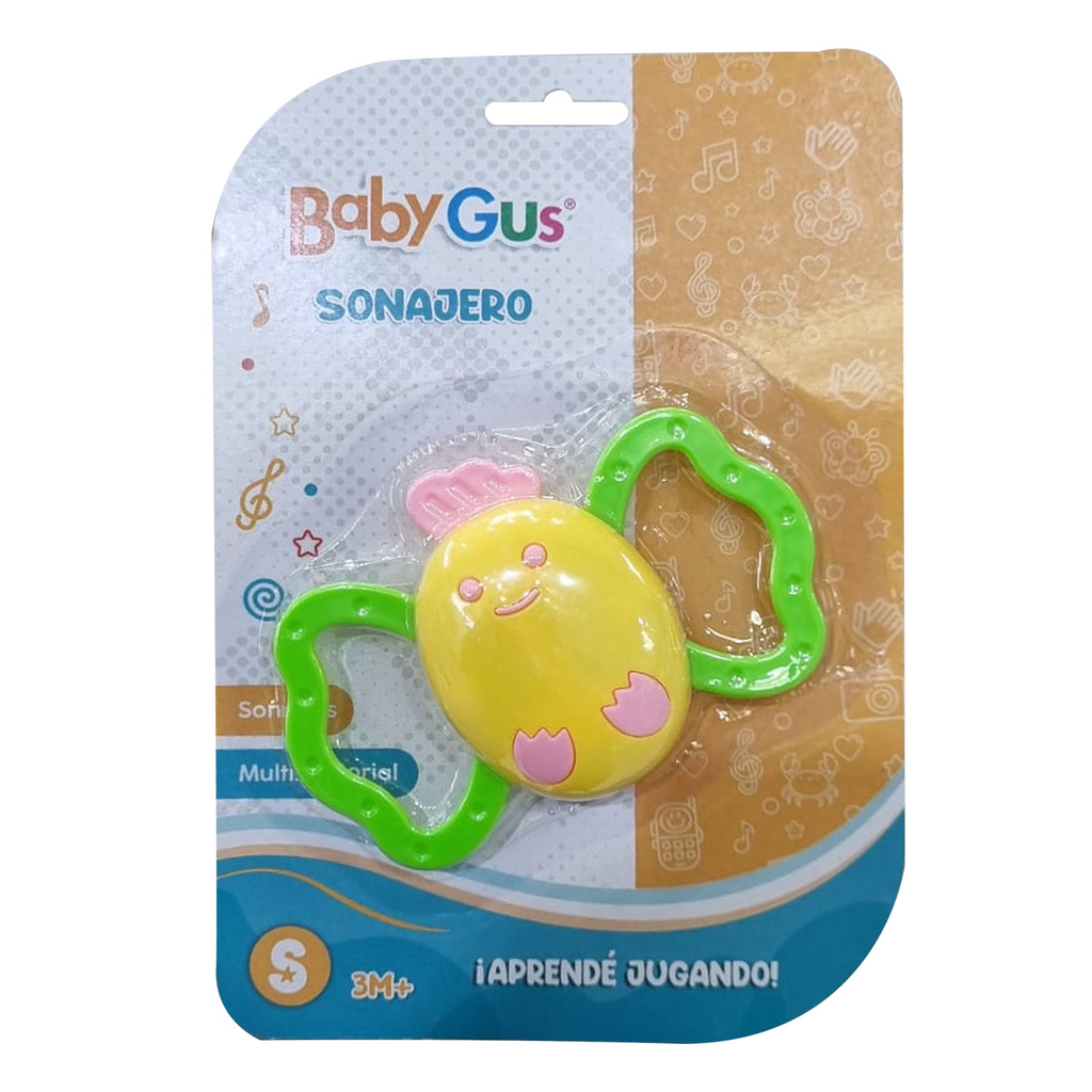 SONAJERO BABY GUS 21 X 14 X 4 CM
