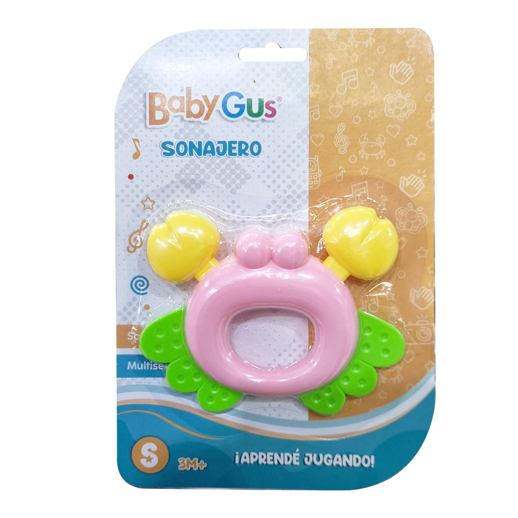 SONAJERO BABY GUS 21 X 14 X 4 CM