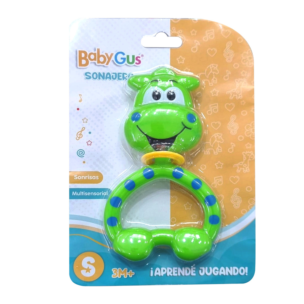 SONAJERO BABY GUS 21 X 14 X 4 CM