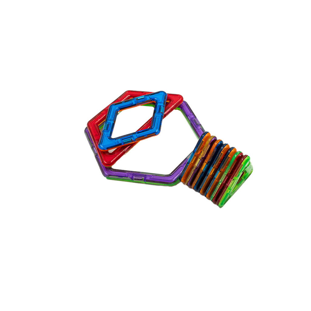 JUEGO DE BLOQUES MAGNETICOS 10 PZAS 25 X 22 X 3 CM