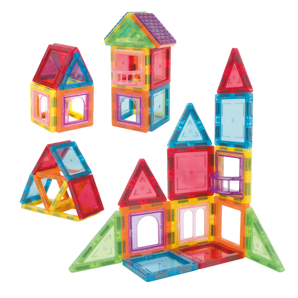 JUEGO DE BLOQUES MAGNETICOS 22 PZAS 20 X 14 X 4 CM