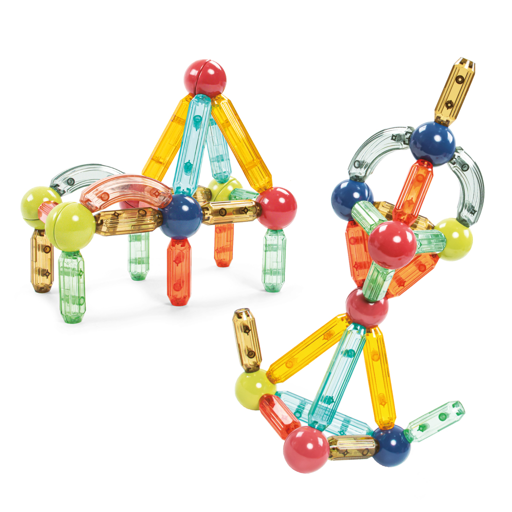 JUEGO DE BLOQUES MAGNETICOS 26 PZAS 27 X 17 X 5 CM