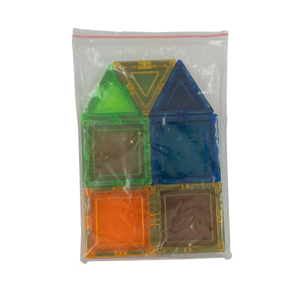 JUEGO DE BLOQUES MAGNETICOS 20 PZAS 28 X 22 X 4 CM