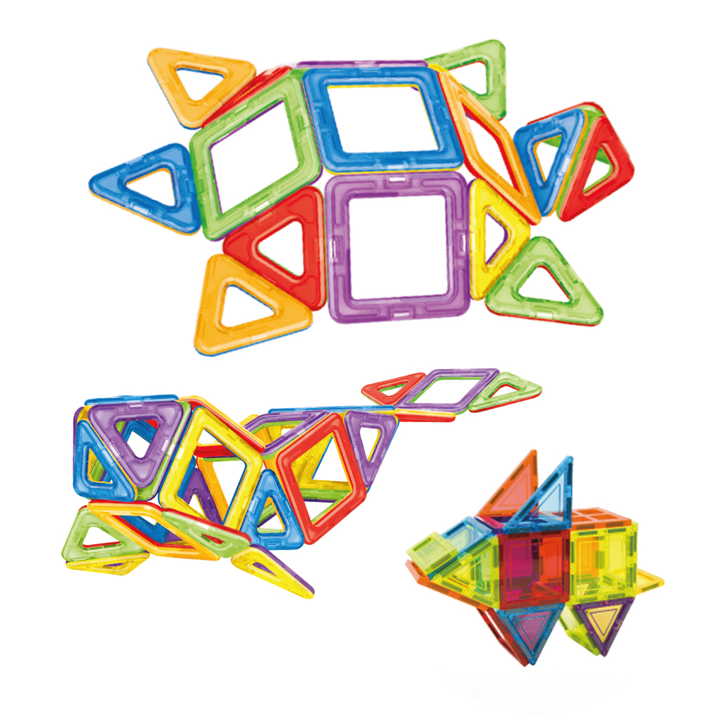 JUEGO DE BLOQUES MAGNETICOS 36 PZAS 24 X 17 X 4 CM
