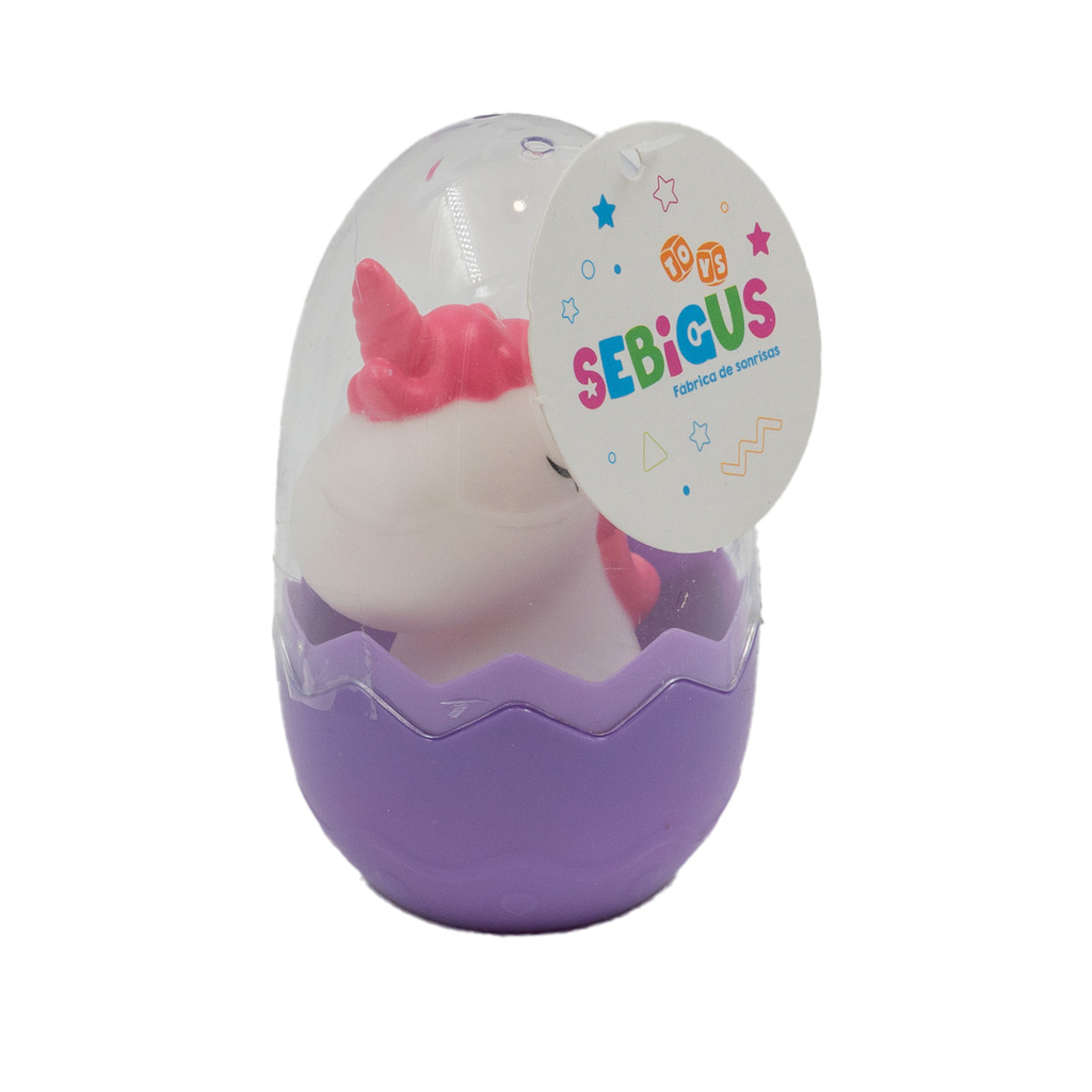 HUEVO UNICORNIO 12 PZAS / DISPLAY 26 X 20 X 10 CM