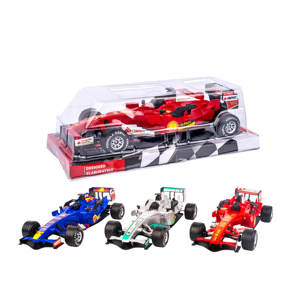 AUTO FORMULA 1 A FRICCION 29 X 13 X 9 CM