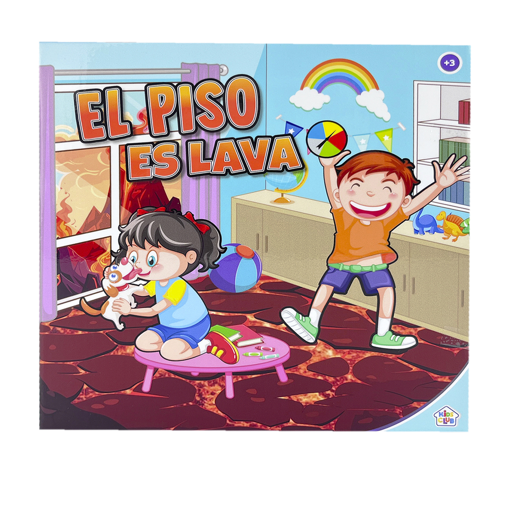JUEGO EL PISO ES LAVA 27 X 27 X 7CM