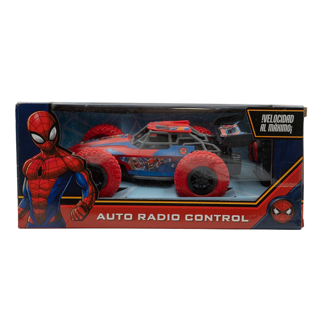 AUTO A RADIO CONTROL CON RUEDAS DE GOMA 30 X 16 X 13 CM