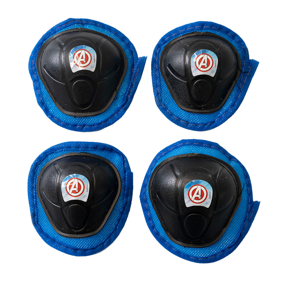 SKATE AVENGERS + KIT DE PROTECCION CON LIJA TRUCK METALICO 79 X 20 CM 60KG