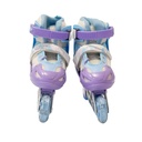 ROLLER FROZEN 3 EN 1 CON RUEDAS INTERCAMBIABLES Y LUCES TALLE S: 30-33 TALLE M: 34-37 35X20X19 CM