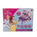 ROLLER DISNEY PRINCESAS 3 EN 1 CON RUEDAS INTERCAMBIABLES Y LUCES TALLE S: 30-33 TALLE M: 34-37 35X20X19 CM