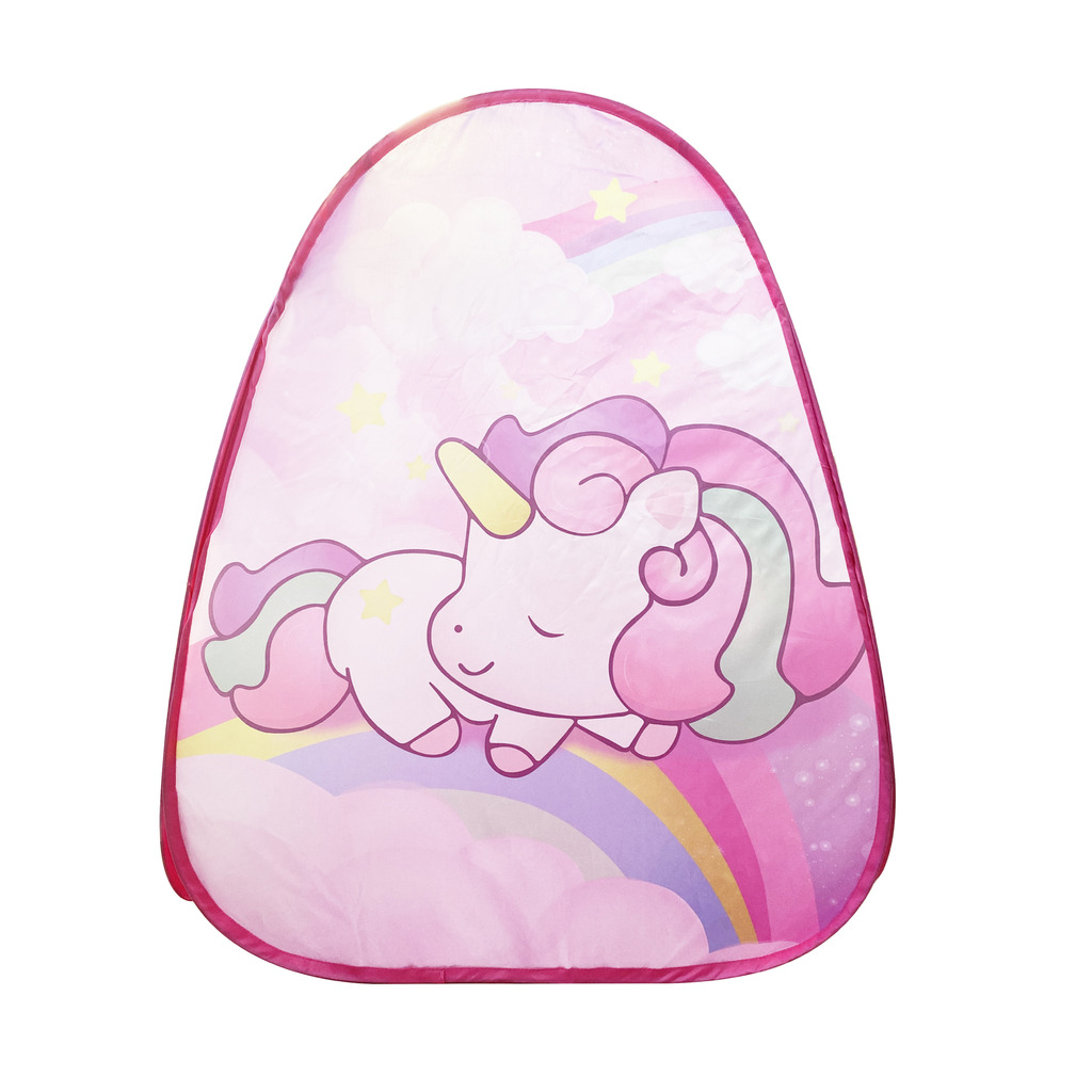 CARPITA PLEGABLE + TUNEL UNICORNIO 180x90x80CM