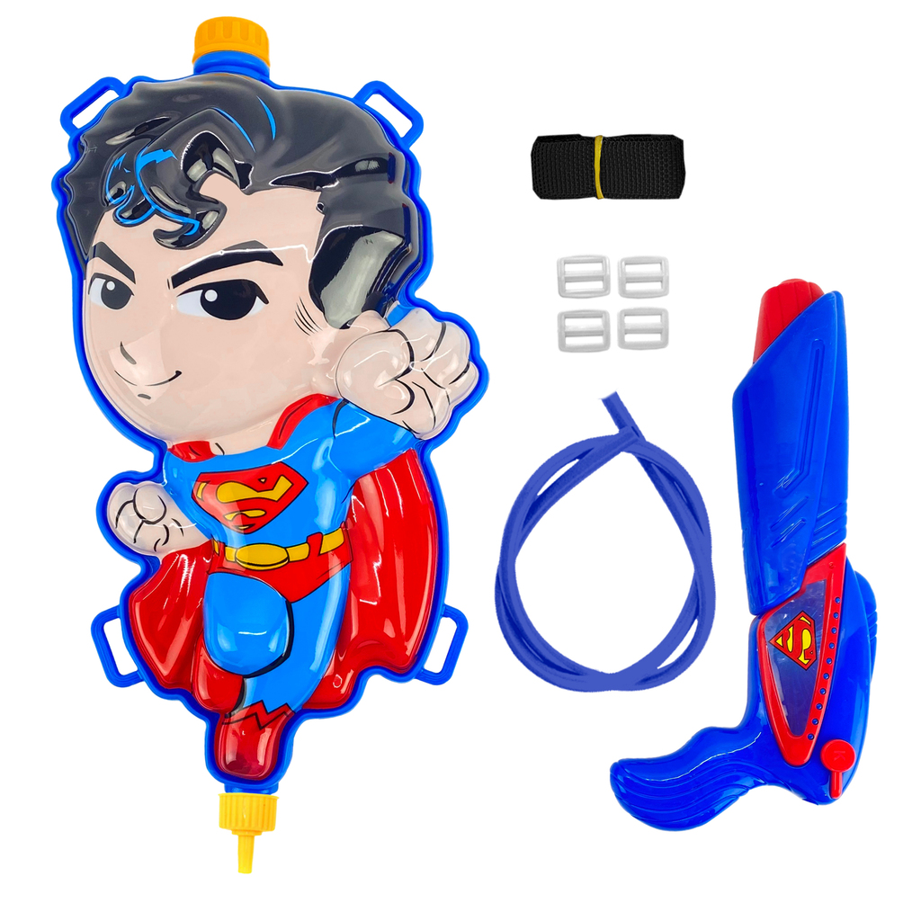MOCHILA DE AGUA SUPERMAN 33 X 16 X 6 CM
