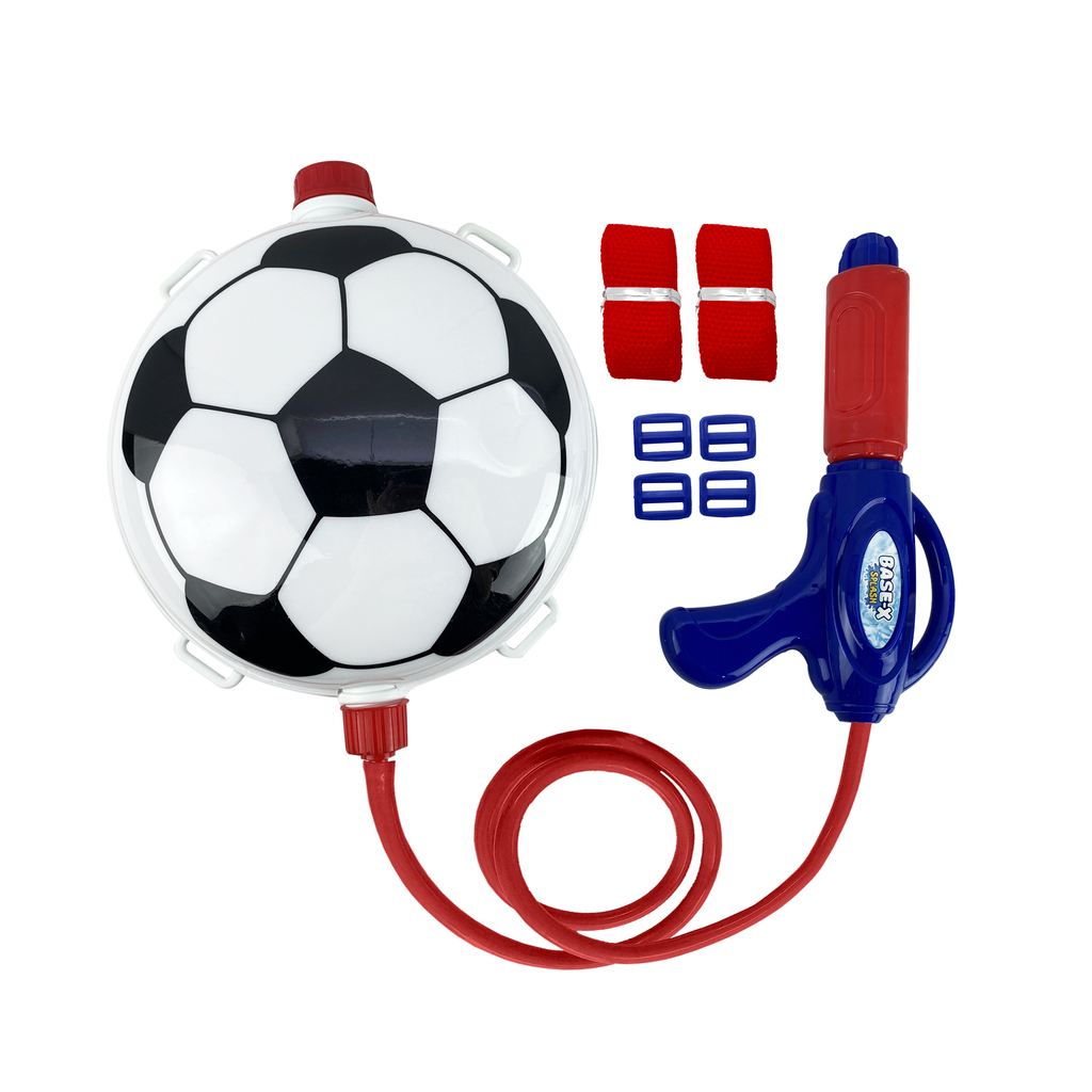 MOCHILA DE AGUA FUTBOL 40 X 31 X 6 CM
