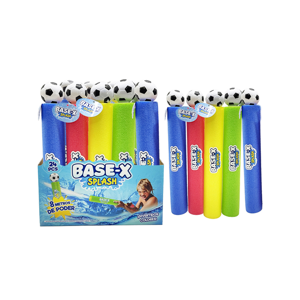 LANZADOR DE AGUA FUTBOL 35 X 5 CM - 24 UNIDADES / DISPLAY