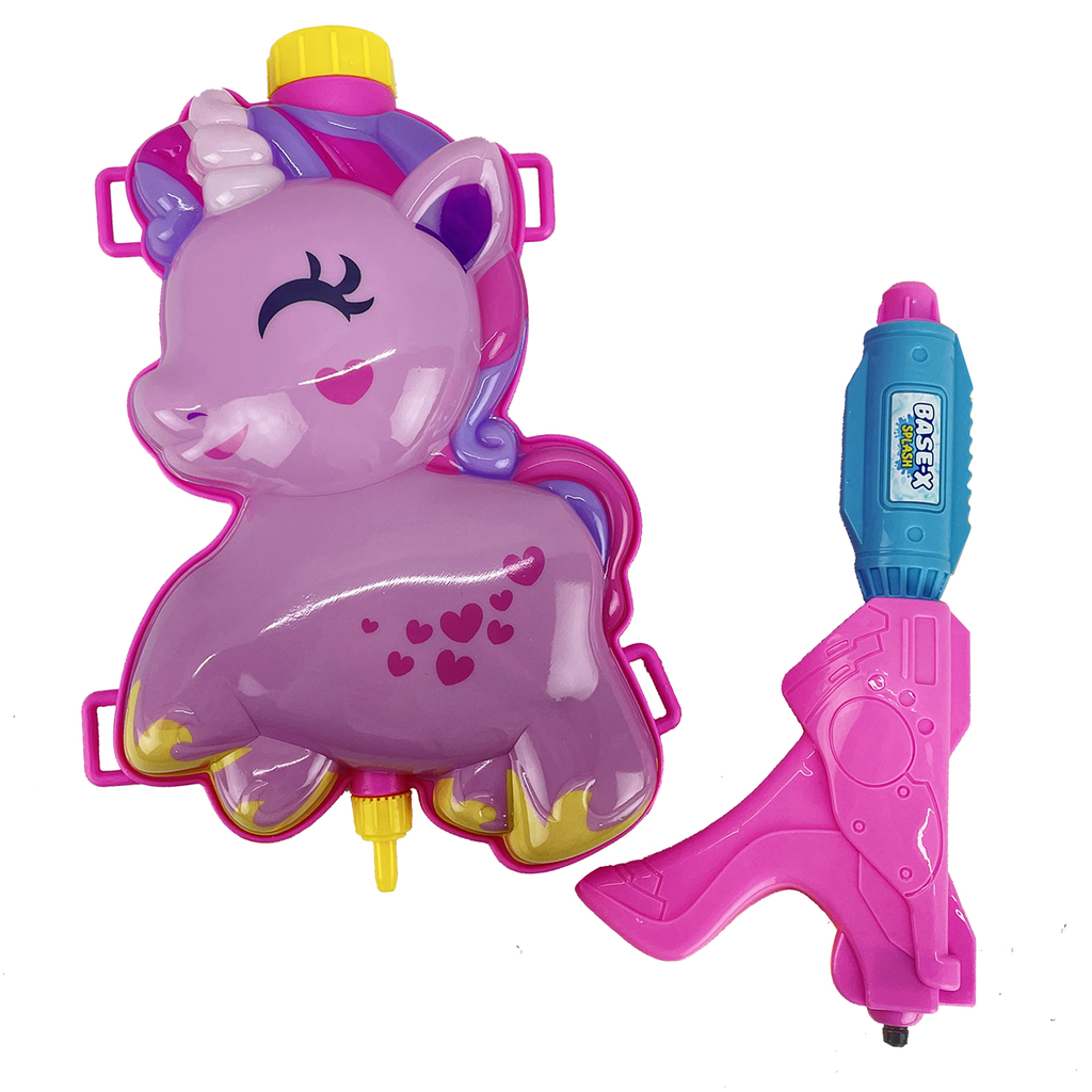 MOCHILA DE AGUA UNICORNIO 31 X 17 X 7 CM