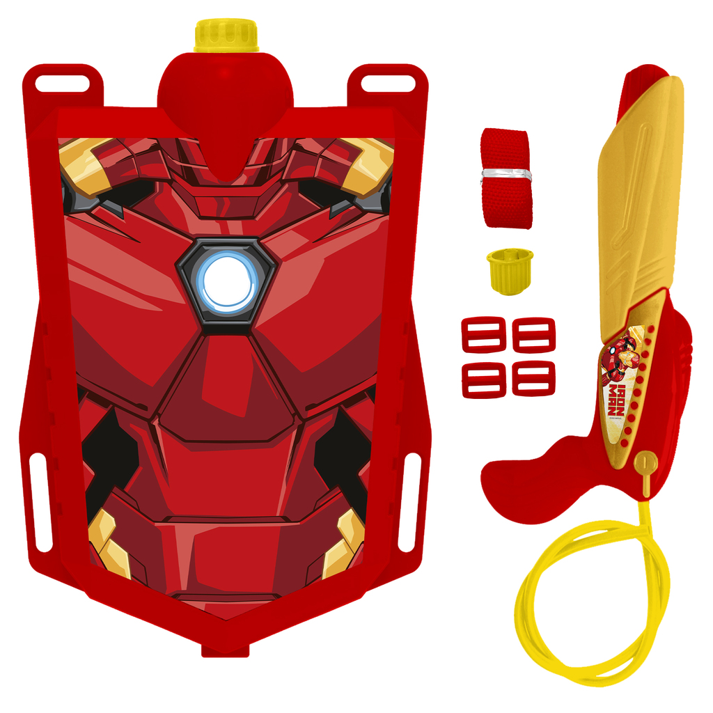 MOCHILA DE AGUA IRON MAN 47 X 36 X 6 CM