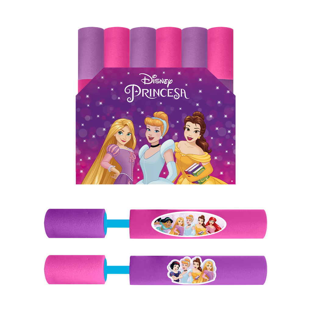 LANZADOR DE AGUA DISNEY PRINCESAS 37 X 5 CM - 24 UNIDADES / DISPLAY