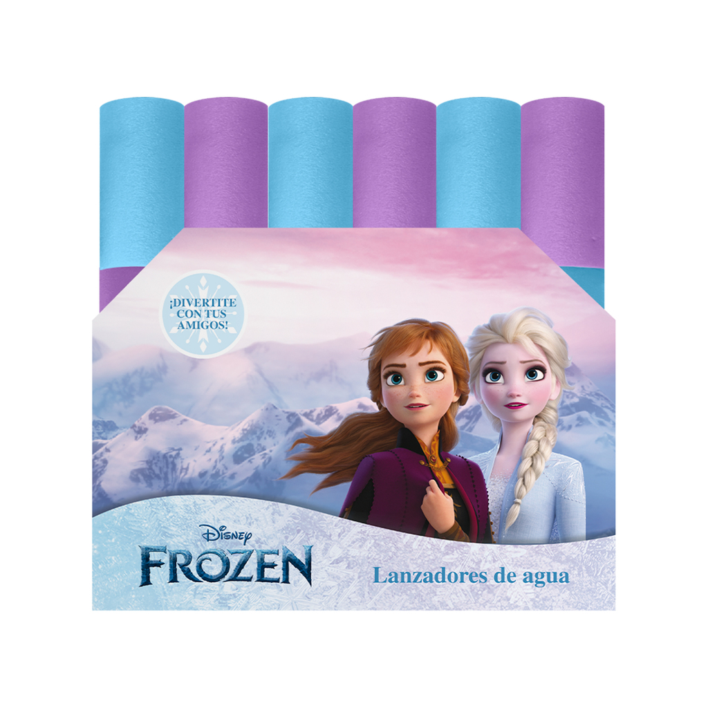 LANZADOR DE AGUA FROZEN 37 X 5 CM - 24 UNIDADES / DISPLAY