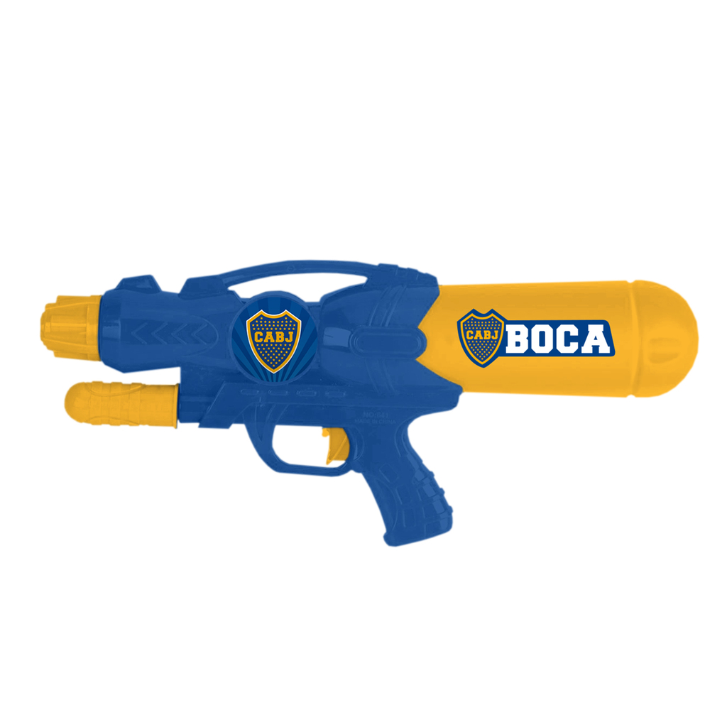 PISTOLA DE AGUA BOCA JUNIORS 36 X 17 X 7 CM