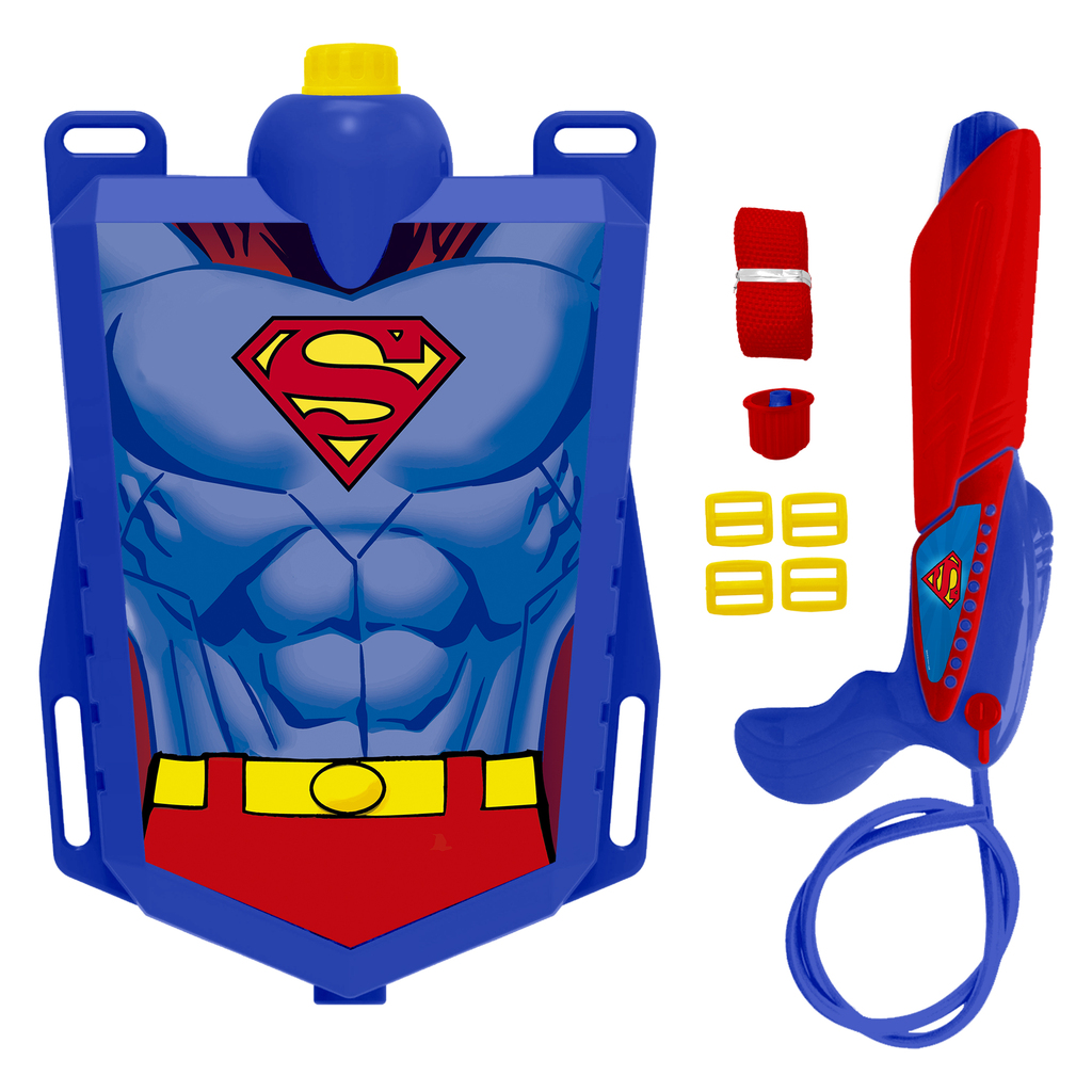 MOCHILA DE AGUA SUPERMAN 47 X 36 X 6 CM