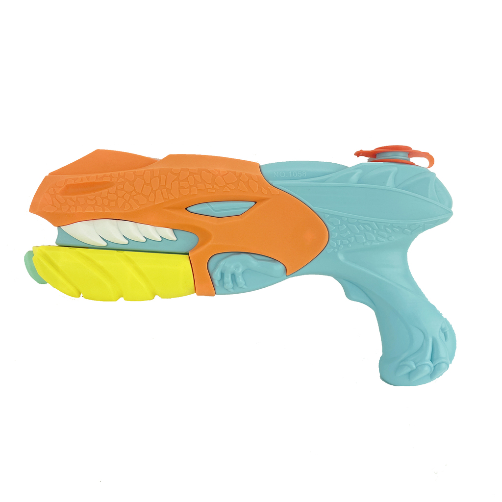 PISTOLA DE AGUA DINOSAURIO 28 X 16 X 5 CM