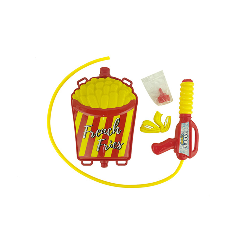 MOCHILA DE AGUA PAPAS FRITAS 26 X 17 X 6 CM
