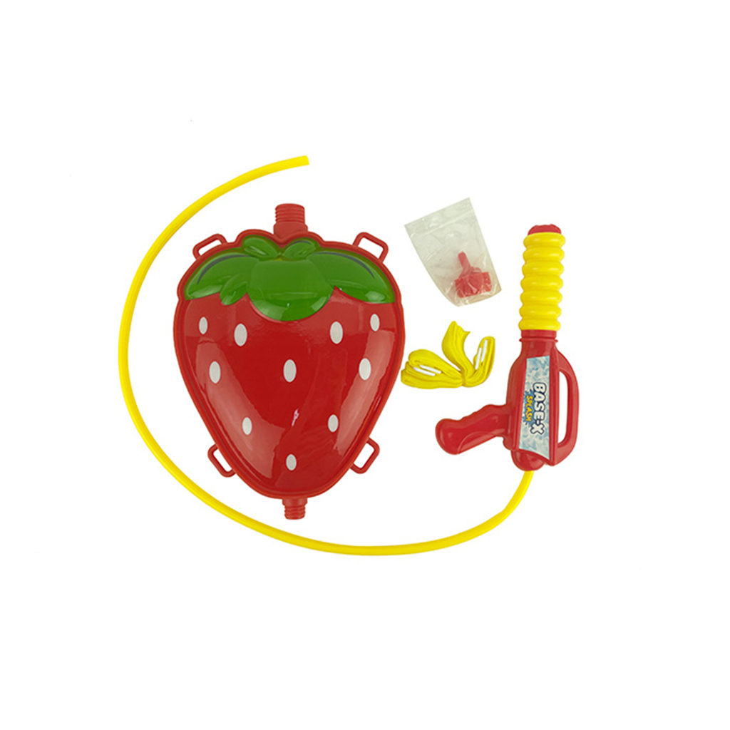 MOCHILA DE AGUA FRUTILLA 26 X 19 X 6 CM