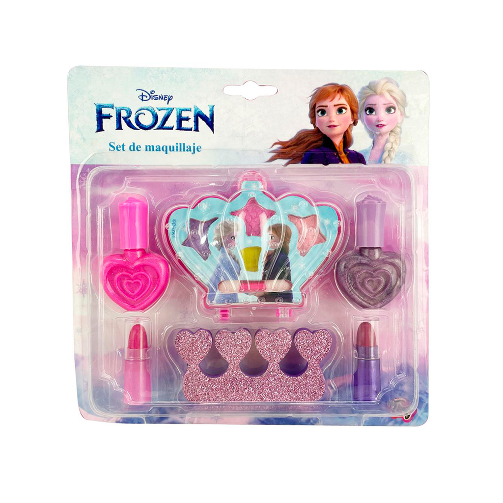 SET DE MAQUILLAJE CON ESMALTES 21 X 20 X 3CM