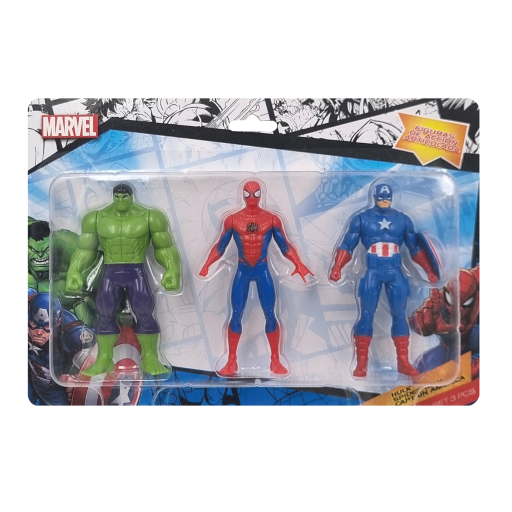 FIGURA DE ACCION BLISTER 4 PULGADAS