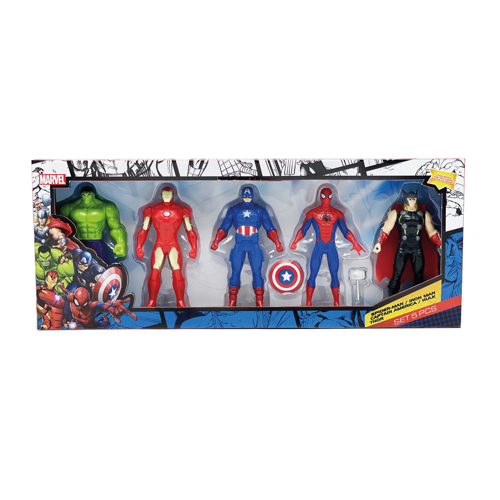 FIGURAS DE ACCION SET EMPACADO EN CAJA 4 PULGADAS