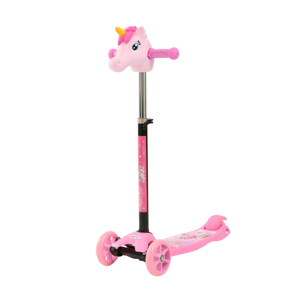 MONOPATIN UNICORNIO CON CUERPO DE METAL 80 X 58 X 23 CM 70KG