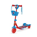 MONOPATIN DE 3 RUEDAS CON LUCES Y MUSICA SPIDEY 61X60X16CM 35KG