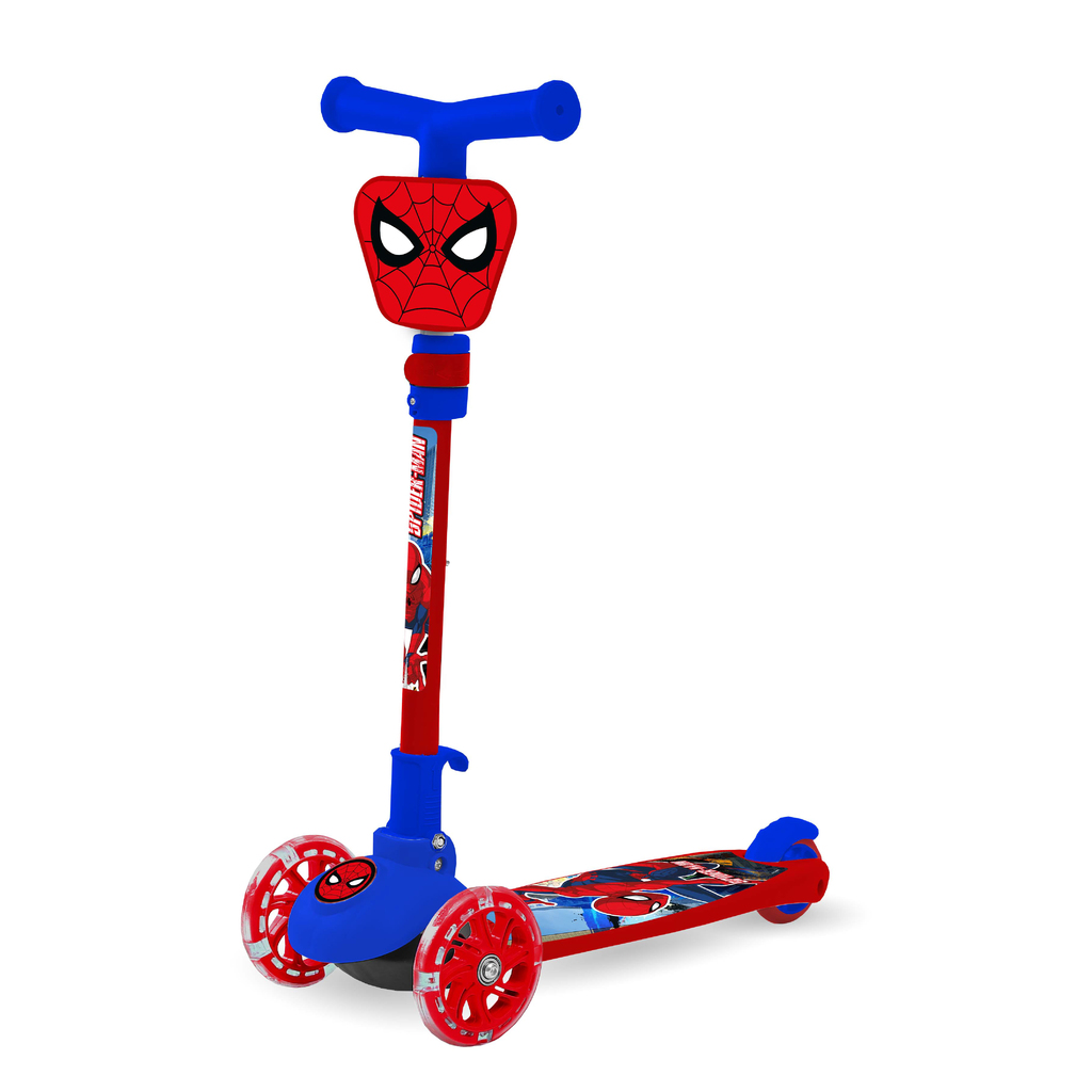MONOPATIN PLEGABLE SPIDERMAN 74 X 51 X 13,5 CM 35KG